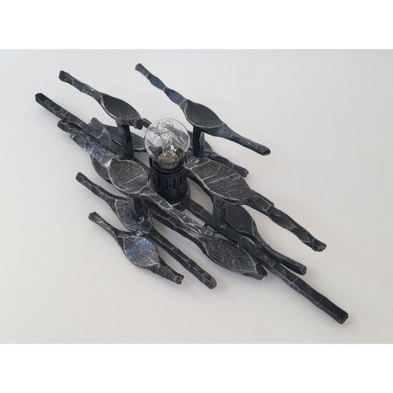 Image 1 of Vintage Brutalistische wandlamp, 1970