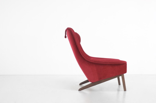 Folke Ohlsson voor Fritz Hansen "4410" fauteuil van , Denemarken 1960.