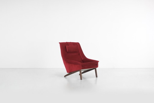 Folke Ohlsson voor Fritz Hansen "4410" fauteuil van , Denemarken 1960.