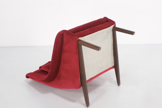 Image 1 of Folke Ohlsson voor Fritz Hansen "4410" fauteuil van , Denemarken 1960.