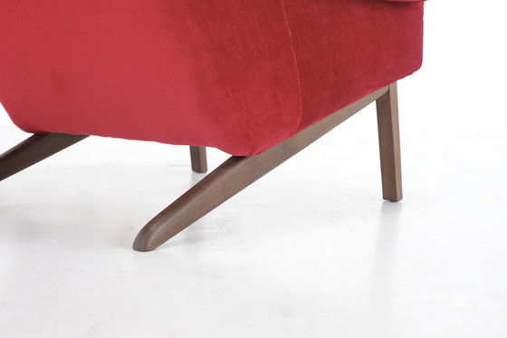 Image 1 of Folke Ohlsson voor Fritz Hansen "4410" fauteuil van , Denemarken 1960.