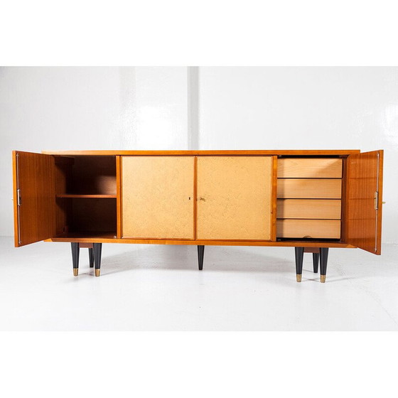 Image 1 of Vintage dressoir met dubbele conische poten, 1940