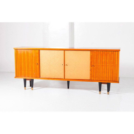 Image 1 of Vintage dressoir met dubbele conische poten, 1940