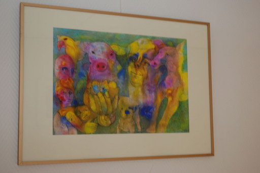 Loree Oudejans schilderij