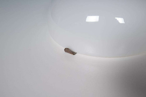 Image 1 of Bauhaus Gispen plafondlamp opaline, minimalist space age