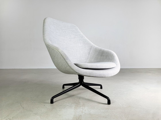 Image 1 of Originele Hay Aal 91 fauteuil Hee Welling stof grijs