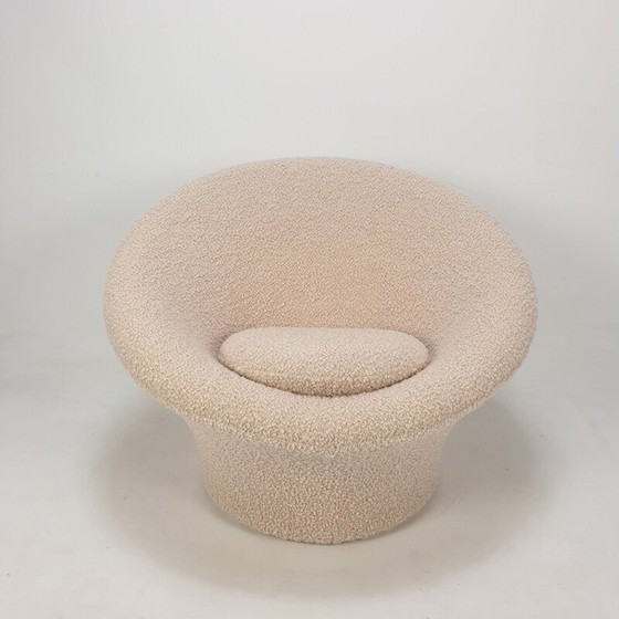 Image 1 of Vintage fauteuil en voetenbank van Pierre Paulin voor Artifort, jaren 1960