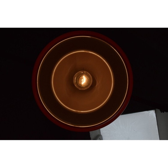 Image 1 of Vintage glazen hanglamp, Tsjecho-Slowakije 1960