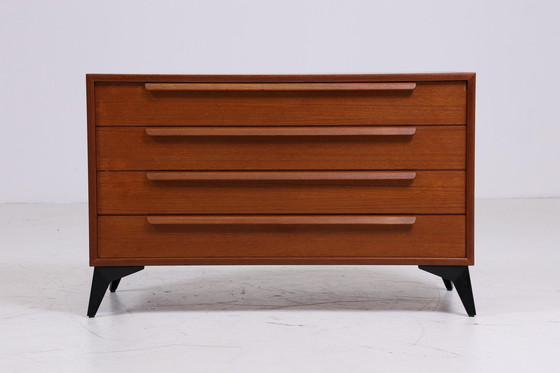 Image 1 of Vintage teak ladekast jaren 60 | Mid Century WK kast | Vintage hal opbergruimte retro hout