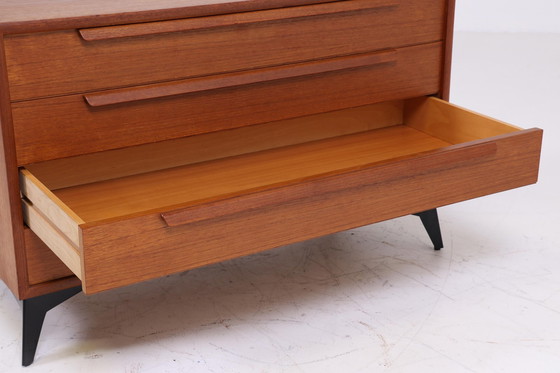 Image 1 of Vintage teak ladekast jaren 60 | Mid Century WK kast | Vintage hal opbergruimte retro hout