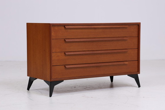 Image 1 of Vintage teak ladekast jaren 60 | Mid Century WK kast | Vintage hal opbergruimte retro hout