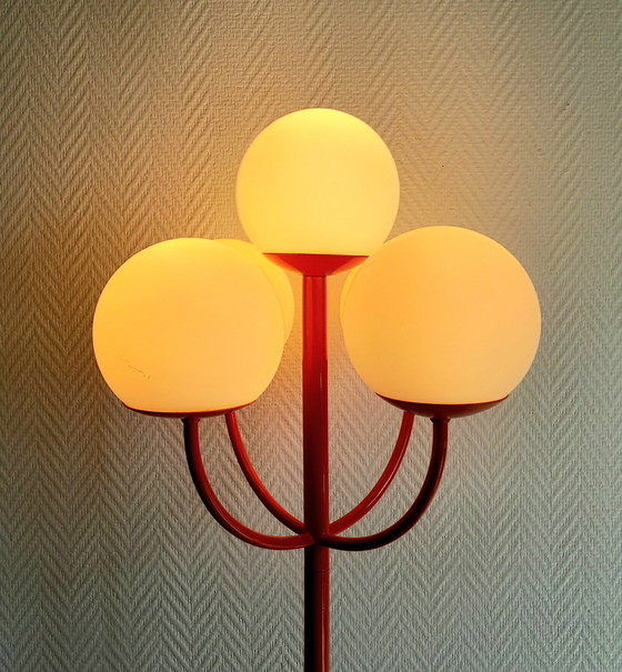 Image 1 of Spoetnik staande lamp uit het ruimtetijdperk door Kaiser Leuchten 1970