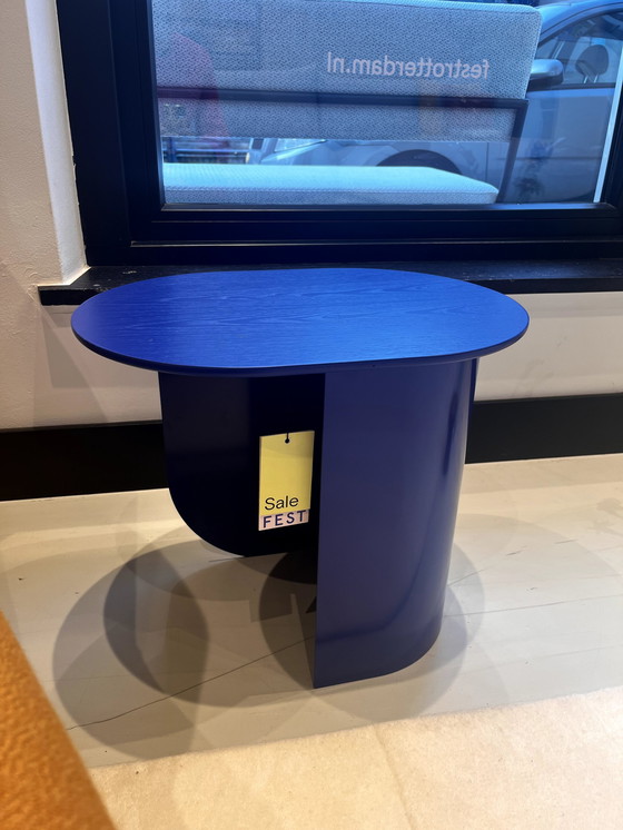 Image 1 of Fest Plateau Side Table Cobalt Blue