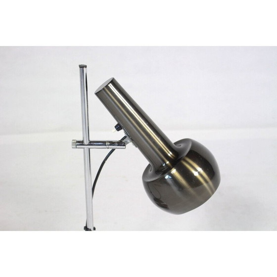 Image 1 of Vintage metalen tafel- of bureaulamp, Denemarken 1970