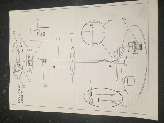 Image 1 of Quasar Doccia hanglamp