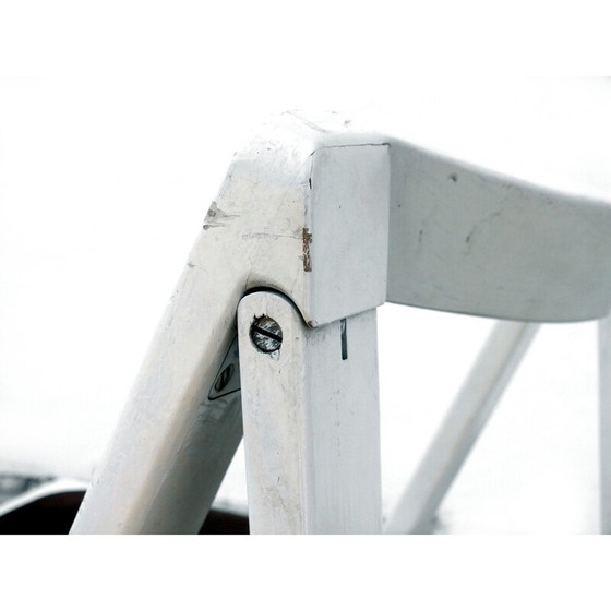 Image 1 of Paar vintage Trieste stoelen in hout en fluweel van Jacober Aldo en D'Aniello voor Bazzani Itaky, 1970