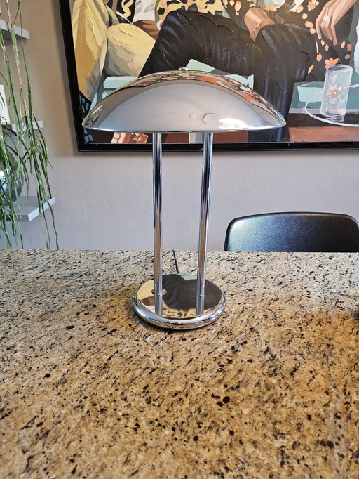 Vintage Ikea Mushroom Lamp / Chroom