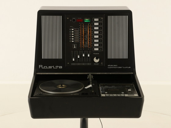 Image 1 of Rosita Commandant Luxus Stereo Black Edition Door Thilo Oerke Voor Rosita, 1970S