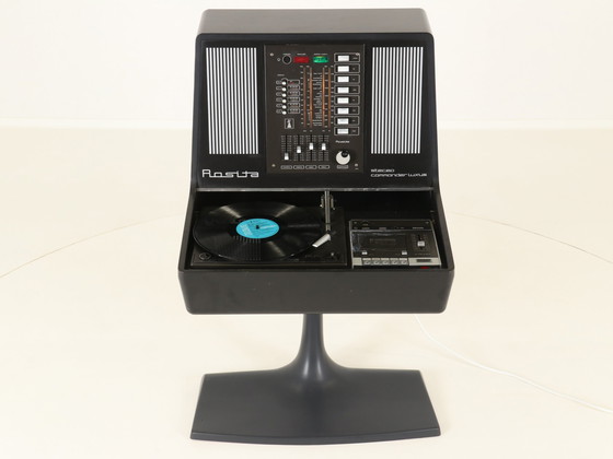 Image 1 of Rosita Commandant Luxus Stereo Black Edition Door Thilo Oerke Voor Rosita, 1970S