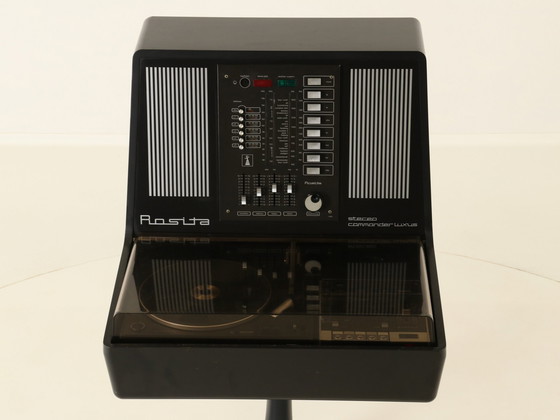 Image 1 of Rosita Commandant Luxus Stereo Black Edition Door Thilo Oerke Voor Rosita, 1970S