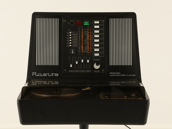 Image 1 of Rosita Commandant Luxus Stereo Black Edition Door Thilo Oerke Voor Rosita, 1970S