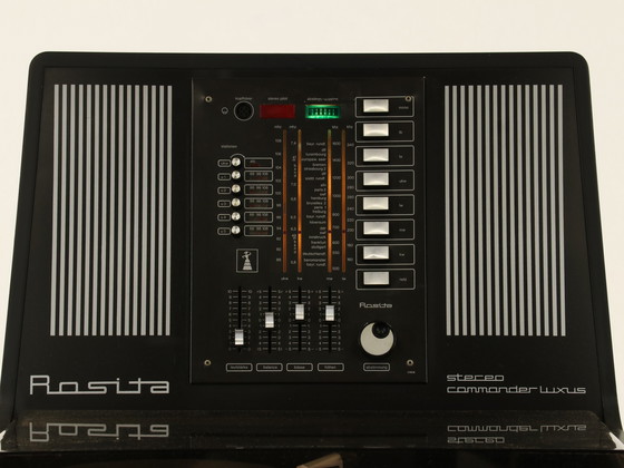 Image 1 of Rosita Commandant Luxus Stereo Black Edition Door Thilo Oerke Voor Rosita, 1970S