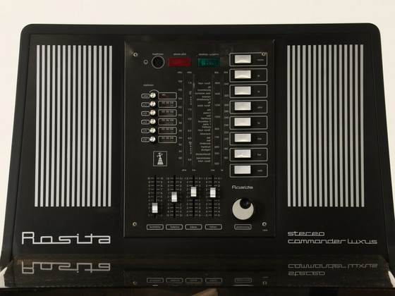 Image 1 of Rosita Commandant Luxus Stereo Black Edition Door Thilo Oerke Voor Rosita, 1970S