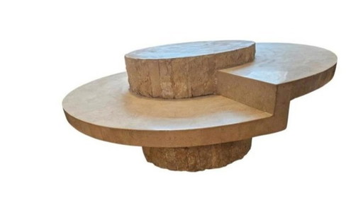 Vintage, Mactan Stone Coffee Table By Magnussen Ponte - Jaren 70