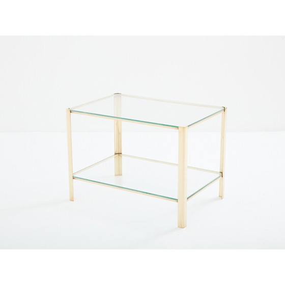 Image 1 of Vintage bronzen bijzettafel van Jacques Théophile Lepelletier voor Broncz, 1960