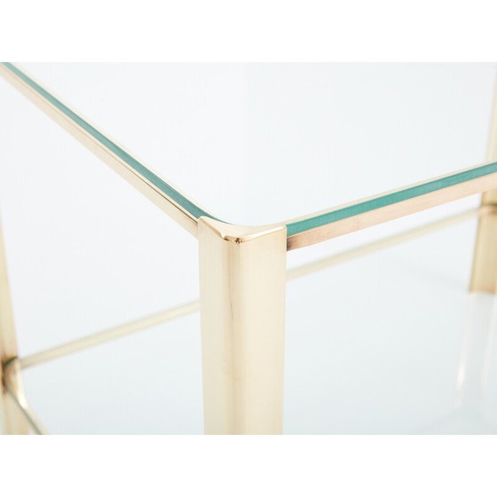 Image 1 of Vintage bronzen bijzettafel van Jacques Théophile Lepelletier voor Broncz, 1960