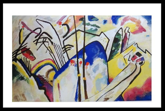 Image 1 of Wassily Kandinsky - Kompositie 4 - 1911 - Cosmopress/Genf 1986