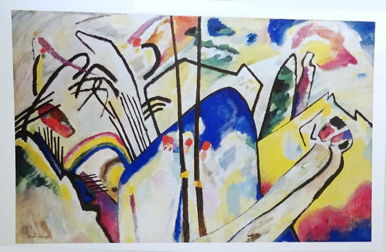 Image 1 of Wassily Kandinsky - Kompositie 4 - 1911 - Cosmopress/Genf 1986