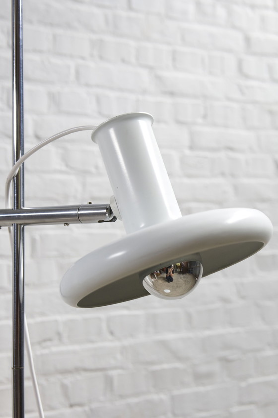 Image 1 of Vintage Deense vloerlamp van Hans Due voor Mist & Morup