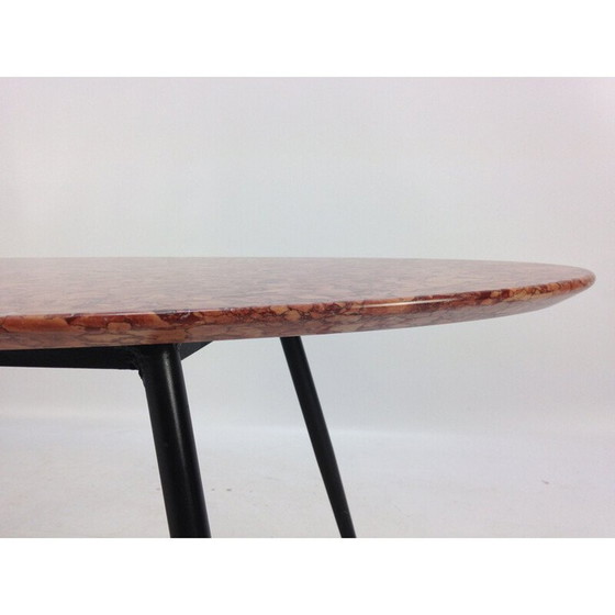 Image 1 of Vintage marmeren salontafel, Italië 1950