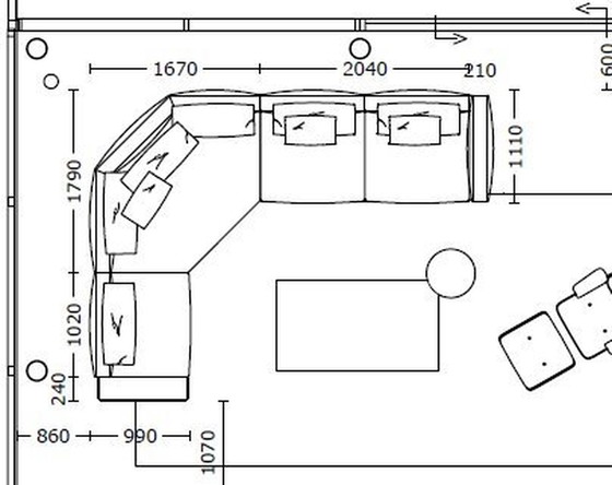 Image 1 of Flexform Harper Bank