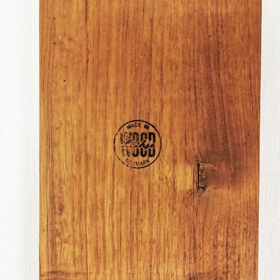 Image 1 of Vintage teakhouten en plastic kruidenset, Denemarken 1960