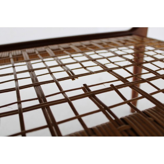 Image 1 of Vintage uitschuifbare teakhouten salontafel, Denemarken 1960