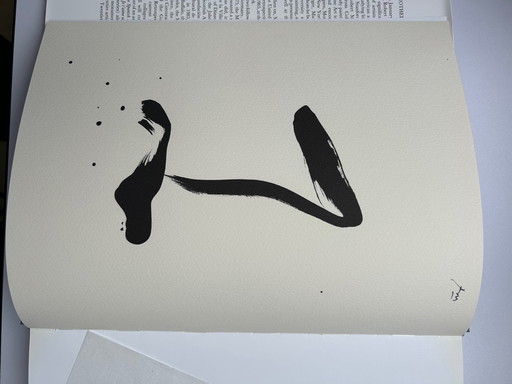 Robert Motherwell  Publicatie Met Litho 