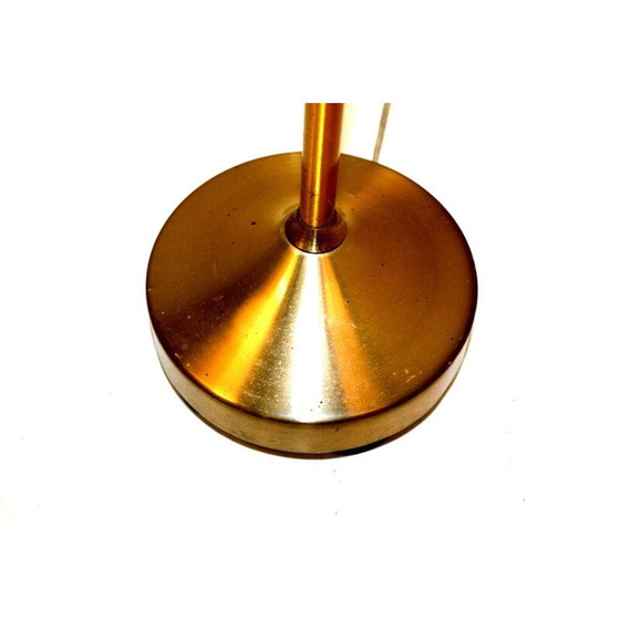 Image 1 of Vintage gelede metalen vloerlamp, Zweden 1970