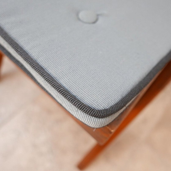 Image 1 of Set van 4 vintage bibliotheekstoelen van Pierre Jeanneret, India 1960