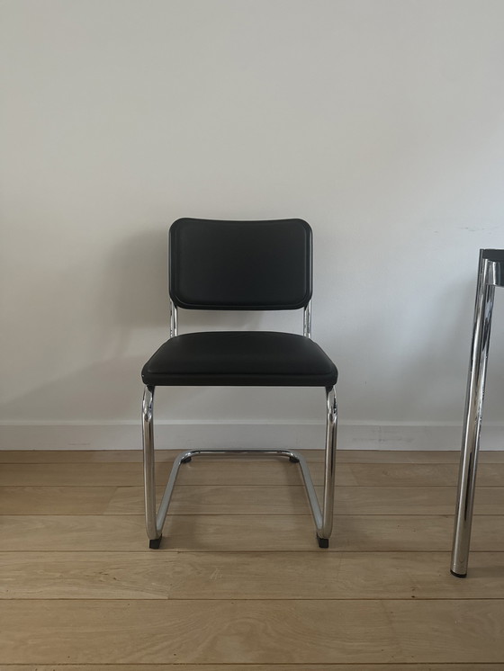 Image 1 of 6x Thonet S 34 P-Stoelen