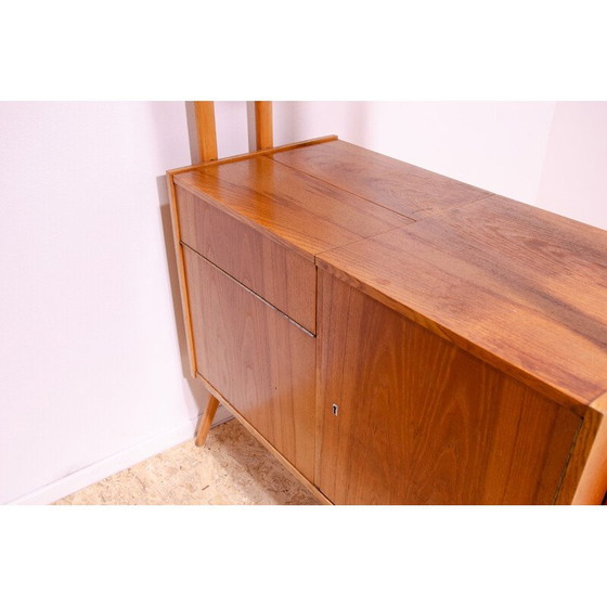 Image 1 of Vintage wandkast van František Jirák voor Tatra nábytok, Tsjecho-Slowakije 1960