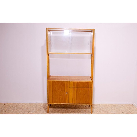 Image 1 of Vintage wandkast van František Jirák voor Tatra nábytok, Tsjecho-Slowakije 1960