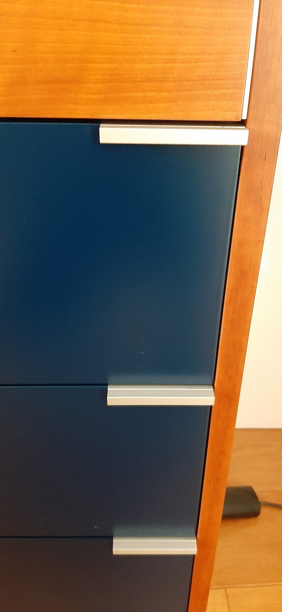 Image 1 of Pastoe Dressoir - Kersenhout-Blauw