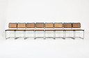 Eetkamerstoelen Stijl B32 van Marcel Breuer Set van 8