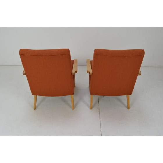 Image 1 of Paar vintage fauteuils, Tsjecho-Slowakije 1970