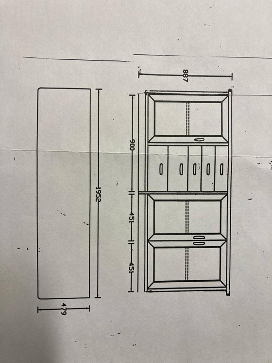 Image 1 of Marselis Beukenhouten Dressoir