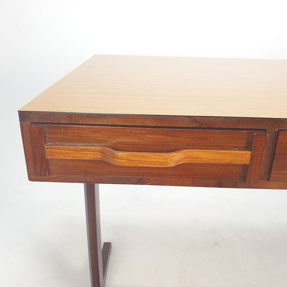 Image 1 of Italiaans vintage bureau van Gianfranco Frattini, jaren 1950