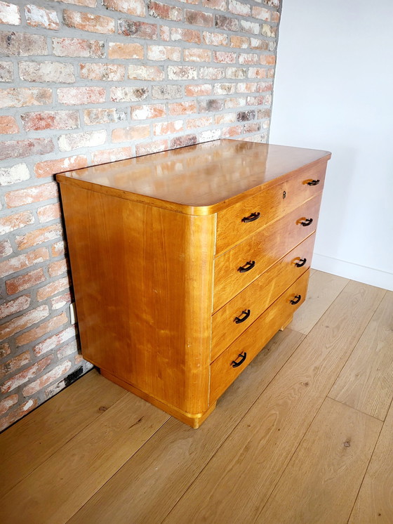 Image 1 of Vintage Dressing Table Of Commode Met Spiegel, Jaren 60