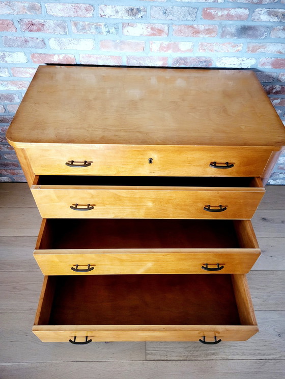 Image 1 of Vintage Dressing Table Of Commode Met Spiegel, Jaren 60